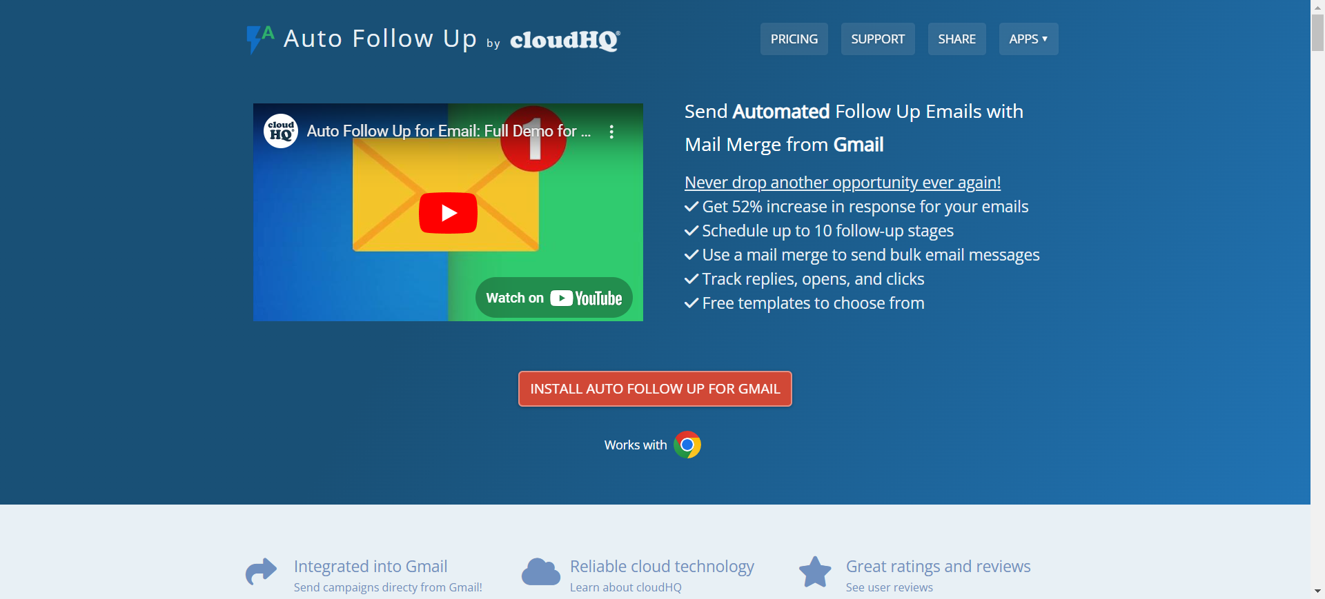 gmail-auto-follow-up Auto Follow Up: Never miss another opportunity with automated email reminders and mail merge.