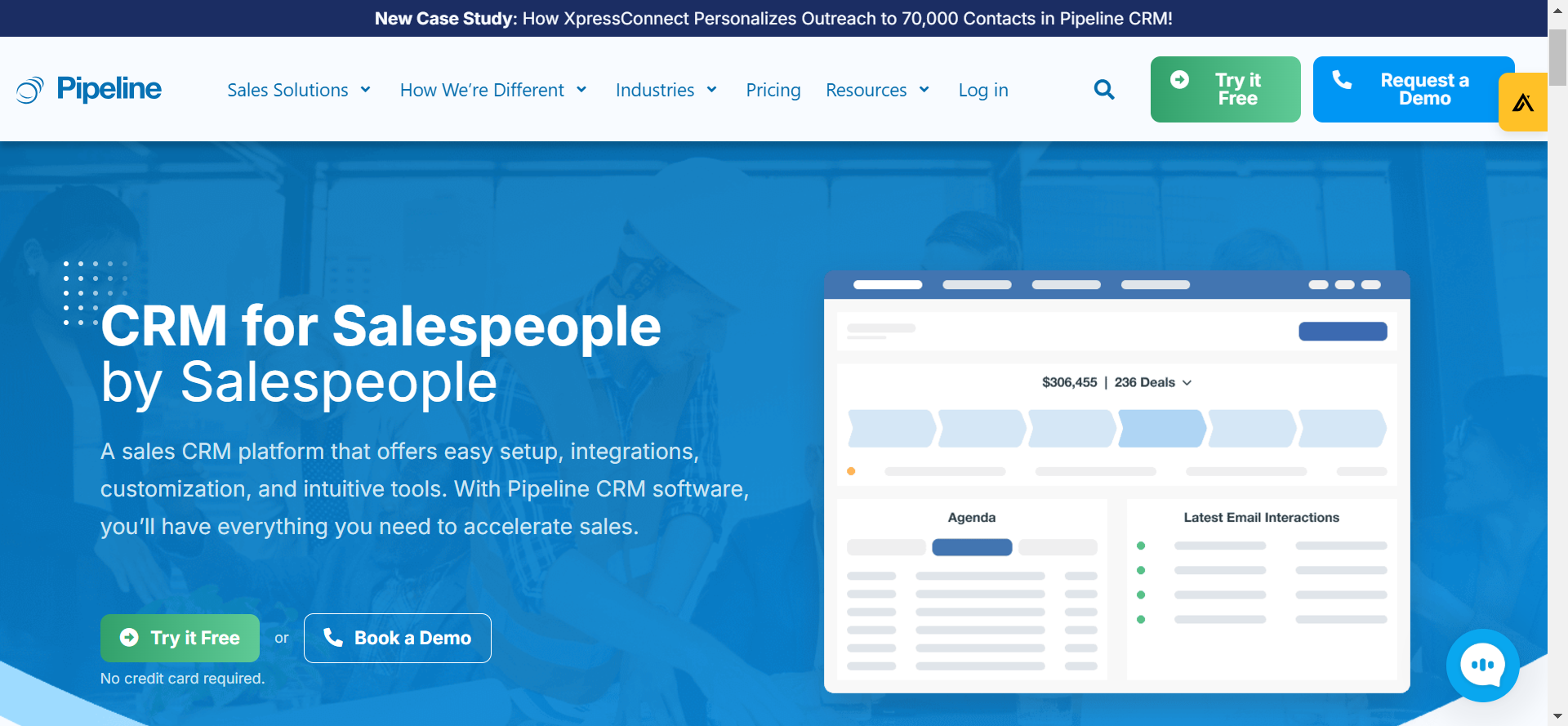 Pipeline CRM Inboxplus
